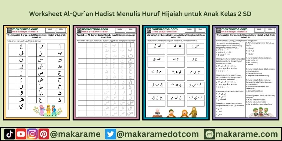 5 Rahasia Menguasai Huruf Hijaiyah dengan Bank Soal Alquran Hadist Kelas 2 Terbaru 2026