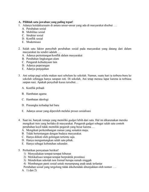 Soal UAS MATA PELAJARAN IPS KLS 9 SEM 1 TP 20-21 docx