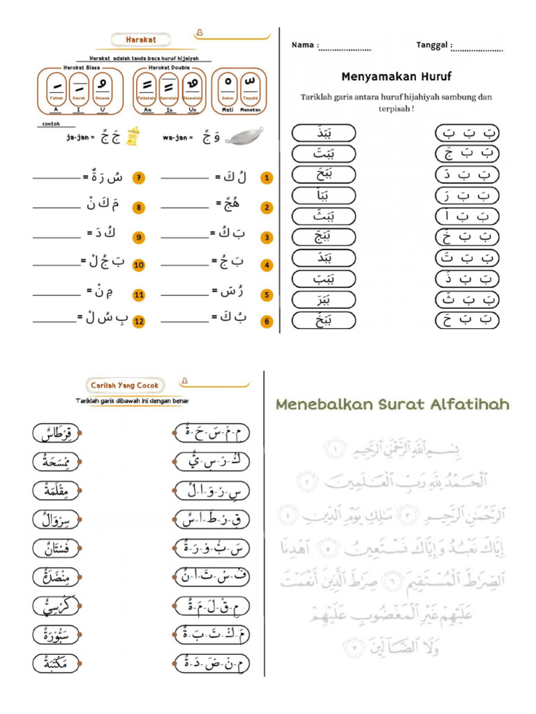 Ternyata Ini 3 Rahasia Bang Soal Alquran Hadist Kelas 2 Huruf Hijaiyah yang Wajib Guru Tahu