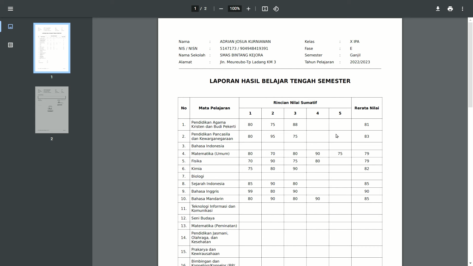 Cara Pengisian Rapor Sp Kurikulum Merdeka Imagesee - Free Word Template