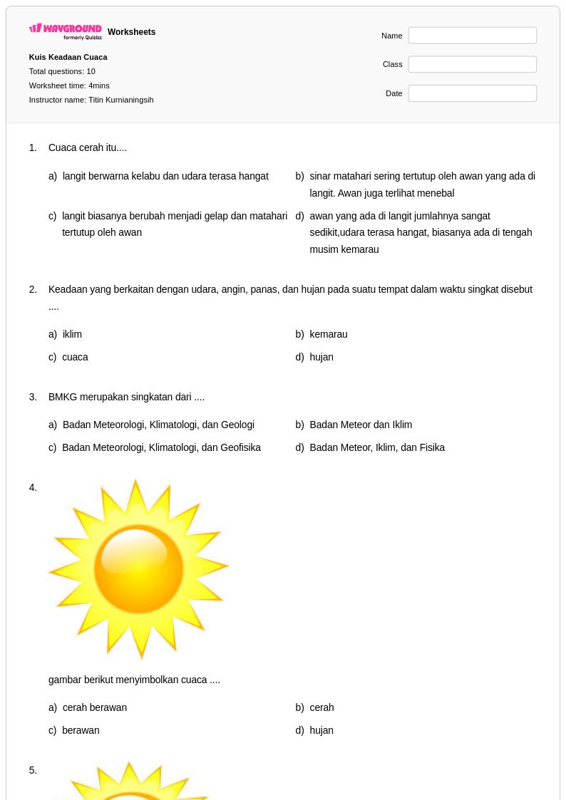 50 lembar kerja Keadaan Materi untuk Kelas 3 di Wayground Gratis 50 lembar kerja Keadaan Materi untuk Kelas 3 di Wayground Gratis