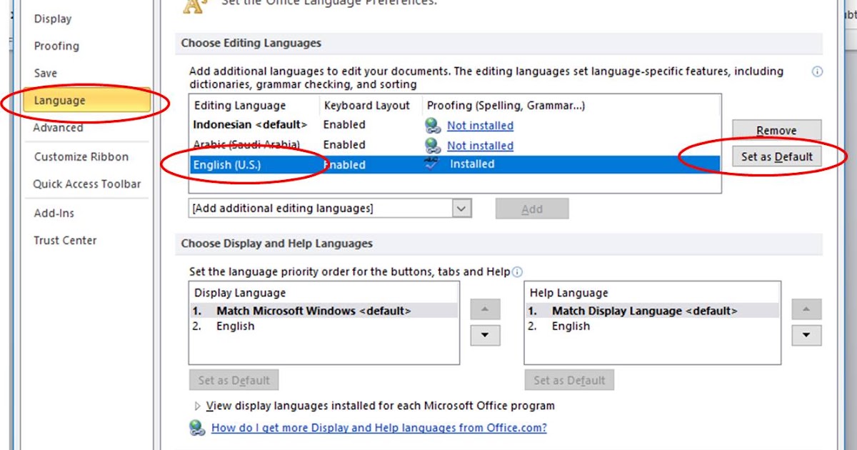 Ternyata Begini Cara Mengubah Tampilan Bahasa di Microsoft Word 2010 yang Wajib Tahu