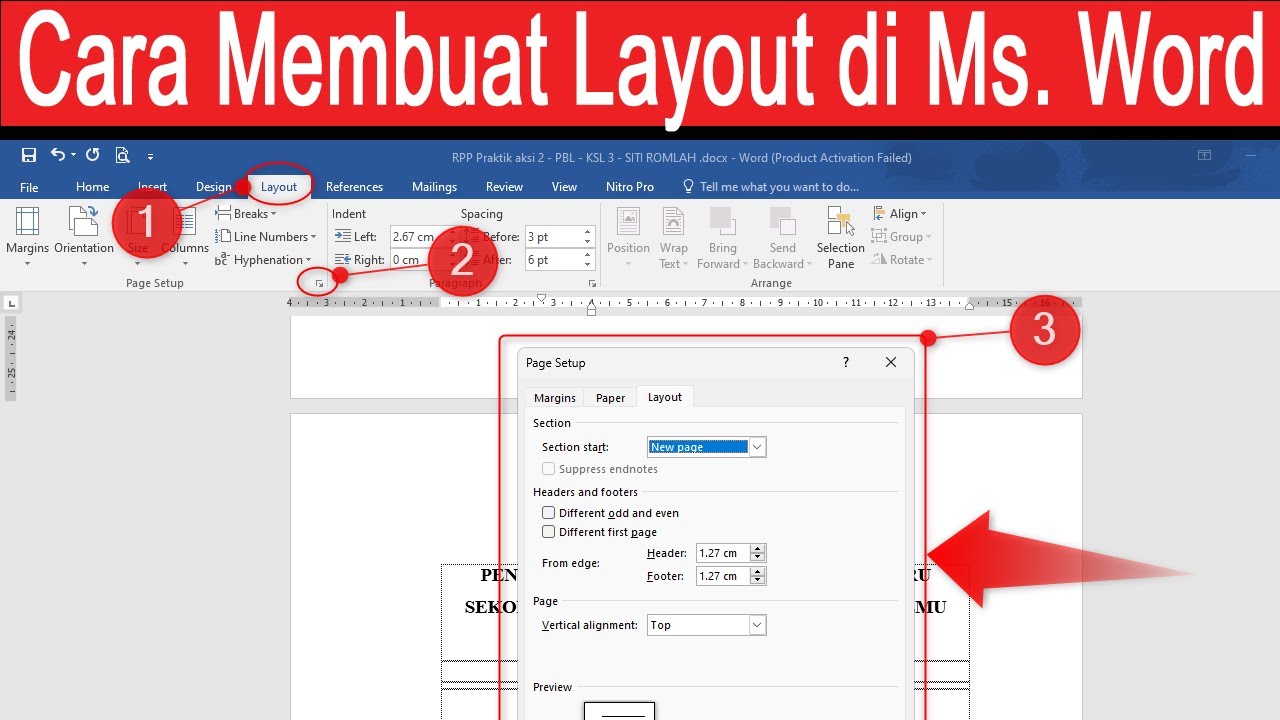 Cara Membuat Template Di Word Riset - Free Word Template Cara Membuat Template Di Word Riset - Free Word Template