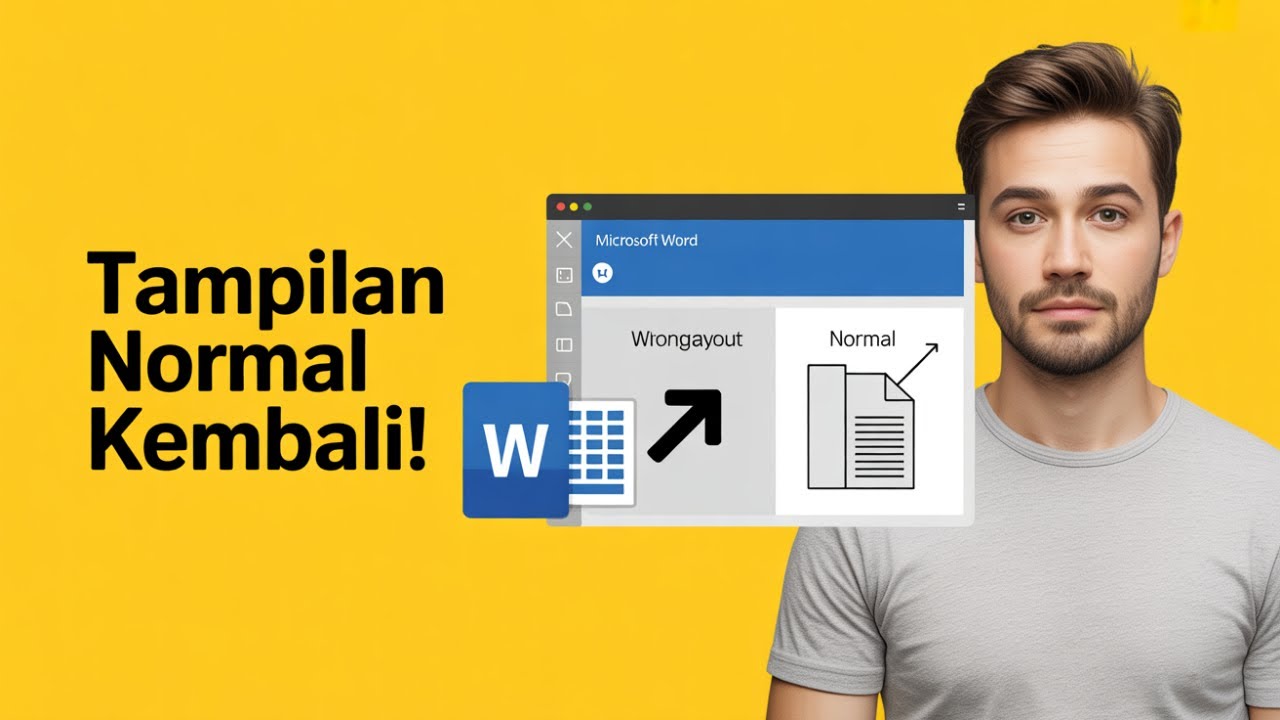 Cara Mengubah Tampilan Microsoft Word Seperti Semula Agar Font dan Layout Tidak Berantakan di Komputer Lain