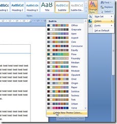 Terbukti 5 Langkah Cara mengubah tampilan atau theme microsoft word 2007 Sebelum Deadline