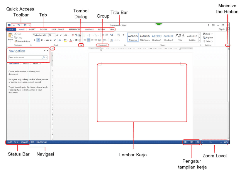 Ternyata 7 Cara Mengubah Tampilan Microsoft Word 2016 yang Jarang Diketahui