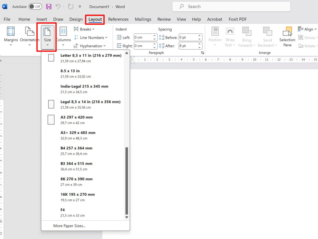 Cara Mengatur Ukuran Kertas di Word Cocok Untuk Pemula
