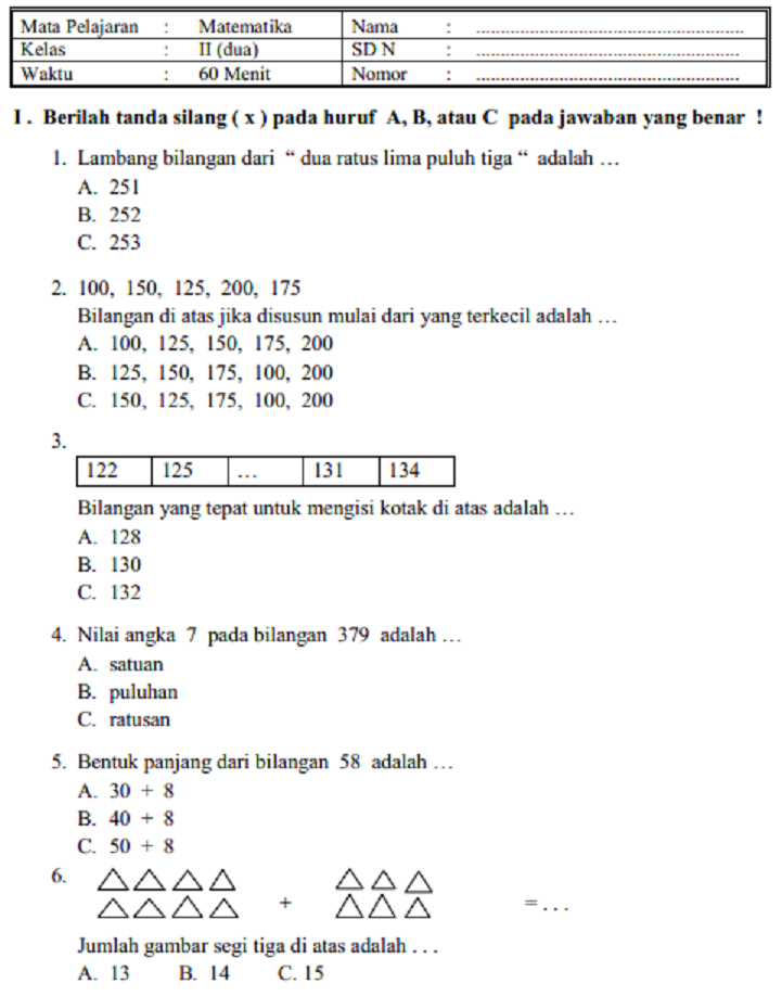 Rahasia contoh soal lomba matematika kelas 2 sd yang bikin juara OMI Kemenag 2026